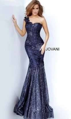 Formal Long Dress 02445 By Jovani -SIMPLY DRESS SALE 02445 NAVY 4 640x960 1