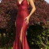 Long Formal Dress 11020 By Faviana -SIMPLY DRESS SALE 11020 Wine Front