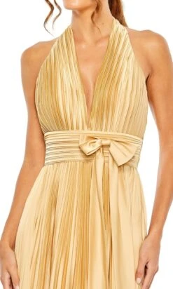 Mac Duggal Long Formal Dress 11636 -SIMPLY DRESS SALE 11636 Gold CL