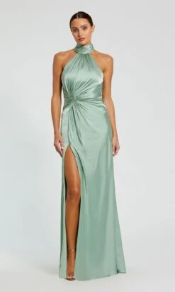 Mac Duggal Long Formal Dress 11642 -SIMPLY DRESS SALE 11642 Sage AB