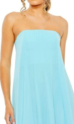 Mac Duggal Long Formal Dress 13001 -SIMPLY DRESS SALE 13001 Aqua CL