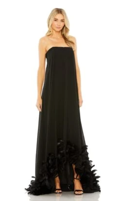 Mac Duggal Long Formal Dress 13001 -SIMPLY DRESS SALE 13001 Black AB