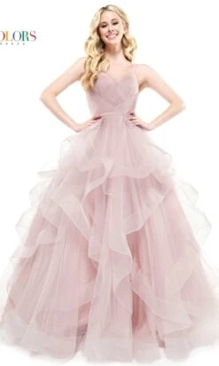 Colors Dress 2381 Formal Prom Dress -SIMPLY DRESS SALE 2381 BLUSH FIXED