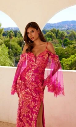 Juliet Long Formal Dress Jt2564u -SIMPLY DRESS SALE 2564UFUCHSIA2286 long prom dress