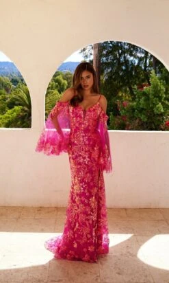 Juliet Long Formal Dress Jt2564u -SIMPLY DRESS SALE 2564UFUCHSIA2296 long prom dress