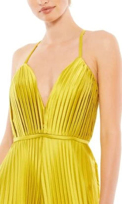 Mac Duggal Long Formal Jumpsuit 26319 -SIMPLY DRESS SALE 26319 Chartreuse CL