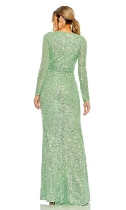 Mac Duggal Long Formal Dress 26490 -SIMPLY DRESS SALE 26490 Green BK
