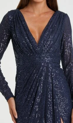 Mac Duggal Long Formal Dress 26490 -SIMPLY DRESS SALE 26490 Midnight CL