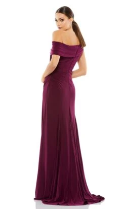 Mac Duggal Long Formal Dress 26517 -SIMPLY DRESS SALE 26517 Eggplant BK