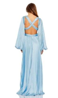 Mac Duggal Long Formal Dress 26737 -SIMPLY DRESS SALE 26737 PowderBlue BK