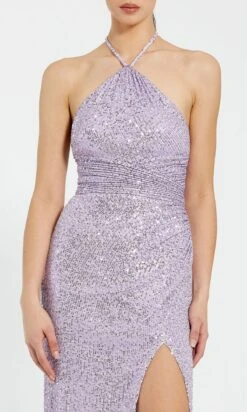 Mac Duggal Long Formal Dress 27128 -SIMPLY DRESS SALE 27128 Lilac CL