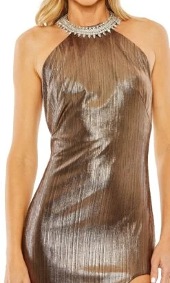 Mac Duggal Long Formal Dress 27155 7 Mac Duggal Long Formal Dress 27155 -SIMPLY DRESS SALE 27155 AntiqueGold CL