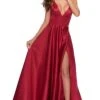 La Femme 28628 Formal Prom Dress -SIMPLY DRESS SALE 28628 DeepRed F2