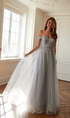 Juliet Long Formal Dress 287 -SIMPLY DRESS SALE 287SILVER0042 long prom dress
