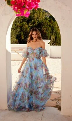 Juliet Long Formal Dress Jt2887c -SIMPLY DRESS SALE 2887CBLUE2735 long prom dress
