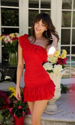 Ava Presley Short Party Dress 29212 -SIMPLY DRESS SALE 29212RED0023