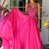 Ava Presley Long Formal Dress 29521 -SIMPLY DRESS SALE 29521HOTPINK0127