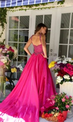 Ava Presley Long Formal Dress 29521 -SIMPLY DRESS SALE 29521HOTPINK0163