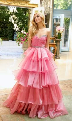 Ava Presley Long Formal Dress 29546 -SIMPLY DRESS SALE 29546CORALPINK0002