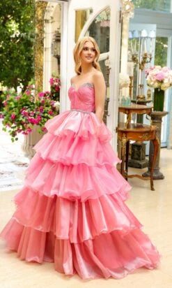 Ava Presley Long Formal Dress 29546 -SIMPLY DRESS SALE 29546CORALPINK0257