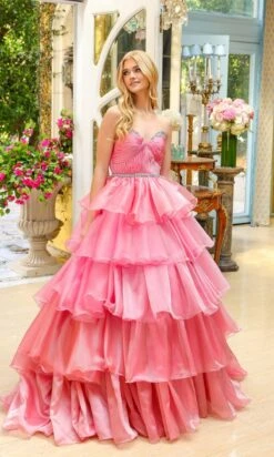Ava Presley Long Formal Dress 29546 -SIMPLY DRESS SALE 29546CORALPINK0298