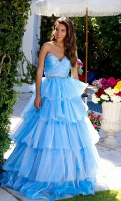 Ava Presley Long Formal Dress 29546 -SIMPLY DRESS SALE 29546SKYBLUE0055