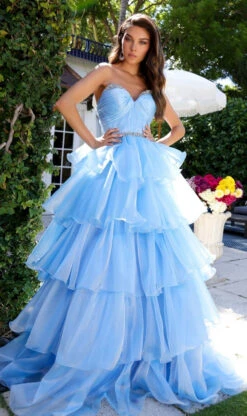 Ava Presley Long Formal Dress 29546 -SIMPLY DRESS SALE 29546SKYBLUE0109