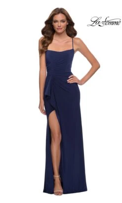 La Femme 29735 Formal Prom Dress 8 La Femme 29735 Formal Prom Dress -SIMPLY DRESS SALE 29735 Navy F