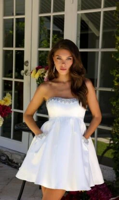 Ava Presley Short Party Dress 29837 18 Ava Presley Short Party Dress 29837 -SIMPLY DRESS SALE 29837OFFWHITE0031