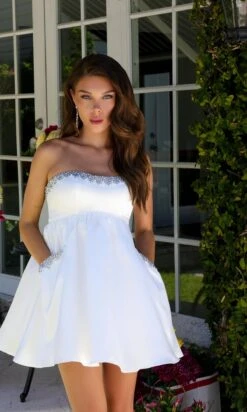 Ava Presley Short Party Dress 29837 27 Ava Presley Short Party Dress 29837 -SIMPLY DRESS SALE 29837OFFWHITE0035
