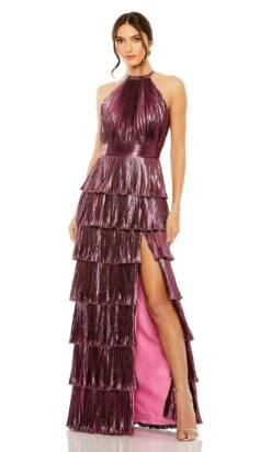 Mac Duggal Long Formal Dress 30763 -SIMPLY DRESS SALE 30763 Rose AB