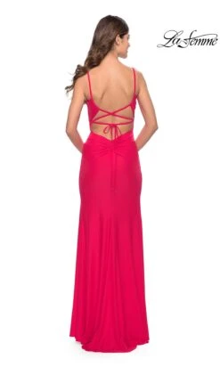 La Femme 31329 Formal Prom Dress 8 La Femme 31329 Formal Prom Dress -SIMPLY DRESS SALE 31329 HotCoral B
