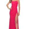 La Femme 31329 Formal Prom Dress -SIMPLY DRESS SALE 31329 HotCoral F