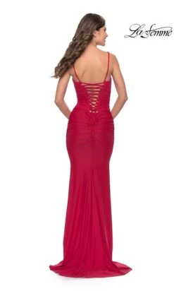 La Femme 31330 Formal Prom Dress -SIMPLY DRESS SALE 31330 Red B