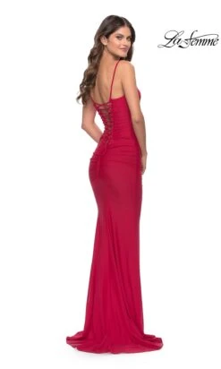 La Femme 31330 Formal Prom Dress -SIMPLY DRESS SALE 31330 Red B2