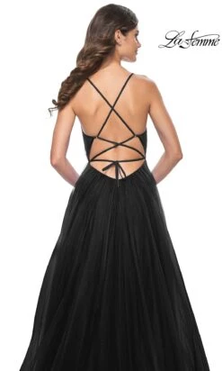 La Femme 31457 Formal Prom Dress -SIMPLY DRESS SALE 31457 Black B2