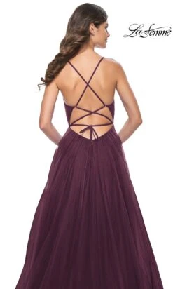 La Femme 31457 Formal Prom Dress -SIMPLY DRESS SALE 31457 DarkBerry B2