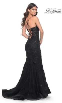 La Femme 32033 Formal Prom Dress -SIMPLY DRESS SALE 32033 Black B3