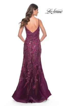 La Femme 32049 Formal Prom Dress 22 La Femme 32049 Formal Prom Dress -SIMPLY DRESS SALE 32049 DarkBerry B