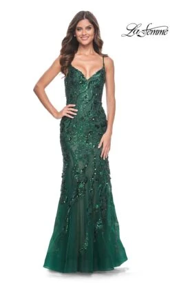 La Femme 32049 Formal Prom Dress 30 La Femme 32049 Formal Prom Dress -SIMPLY DRESS SALE 32049 Emerald F