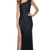 La Femme 32076 Formal Prom Dress -SIMPLY DRESS SALE 32076 Black F