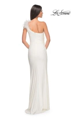 La Femme 32076 Formal Prom Dress 31 La Femme 32076 Formal Prom Dress -SIMPLY DRESS SALE 32076 White B