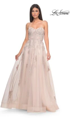 La Femme 32084 Formal Prom Dress 37 La Femme 32084 Formal Prom Dress -SIMPLY DRESS SALE 32084 Blush F