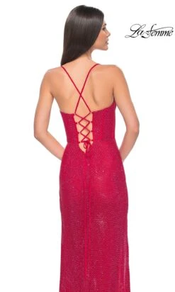 La Femme 32210 Formal Prom Dress -SIMPLY DRESS SALE 32210 Red B2