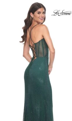 La Femme 32247 Formal Prom Dress -SIMPLY DRESS SALE 32247 DarkEmerald B3