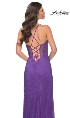 La Femme 32247 Formal Prom Dress -SIMPLY DRESS SALE 32247 RoyalPurple B2