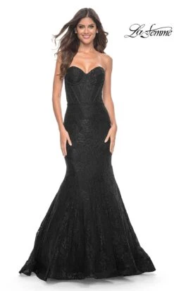 La Femme 32249 Formal Prom Dress 20 La Femme 32249 Formal Prom Dress -SIMPLY DRESS SALE 32249 Black F