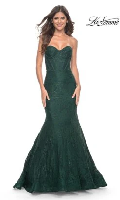La Femme 32249 Formal Prom Dress 27 La Femme 32249 Formal Prom Dress -SIMPLY DRESS SALE 32249 DarkEmerald F