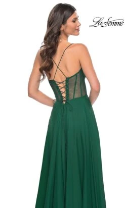 La Femme 32296 Formal Prom Dress -SIMPLY DRESS SALE 32296 Emerald B2