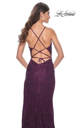 La Femme 32308 Formal Prom Dress 11 La Femme 32308 Formal Prom Dress -SIMPLY DRESS SALE 32308 DarkBerry B3